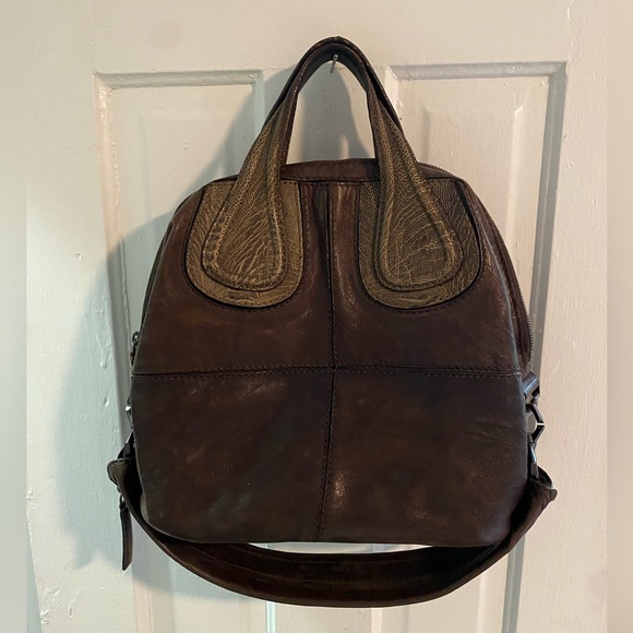 Givenchy Unisex Soft Brown Leather Medium Nightingale Bag - Picture 2 of 12